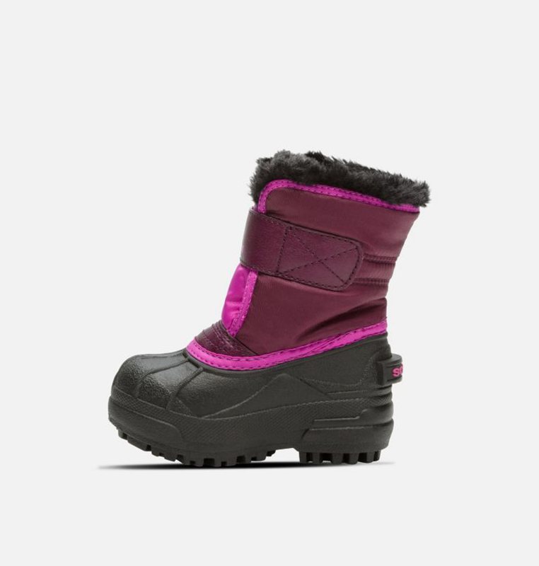 Sorel Barn Vinterkängor Lila/Rosa/Svarta - Toddler Commander™ - WCS-084973